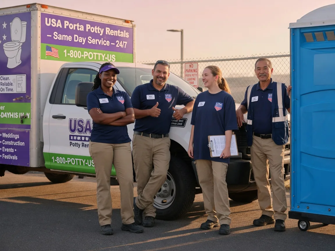 Porta Potty Rental company in Columbia City, OR